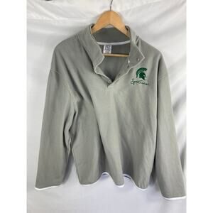 Pro Edge by Knights Apparel MSU Spartans Fleece Sweatshirt Size XL 16/18